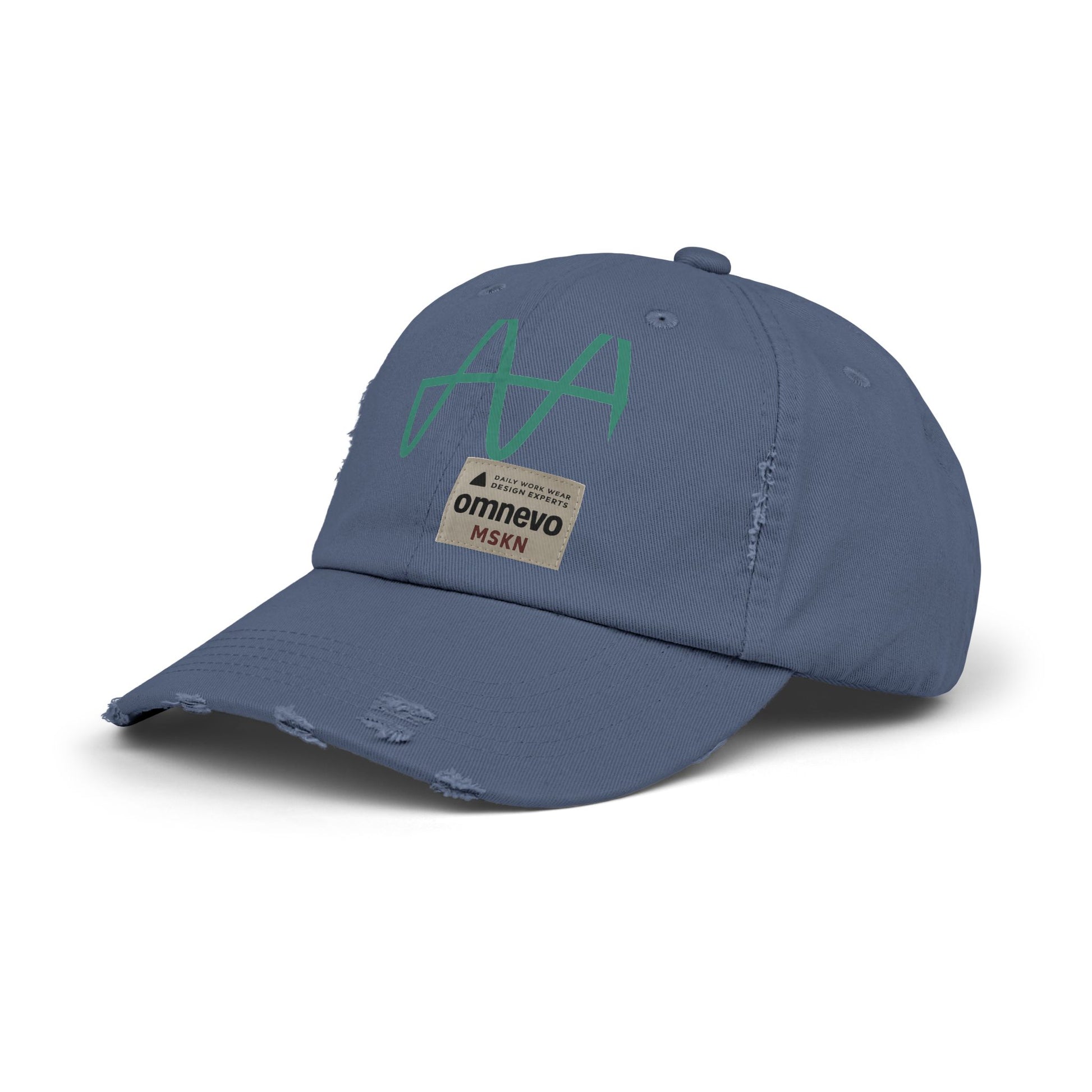 Distressed Unisex Cap with Minimalist Design, Vintage Cap, Casual Hat, Outdoor Wear, Spring/Summer Accessory