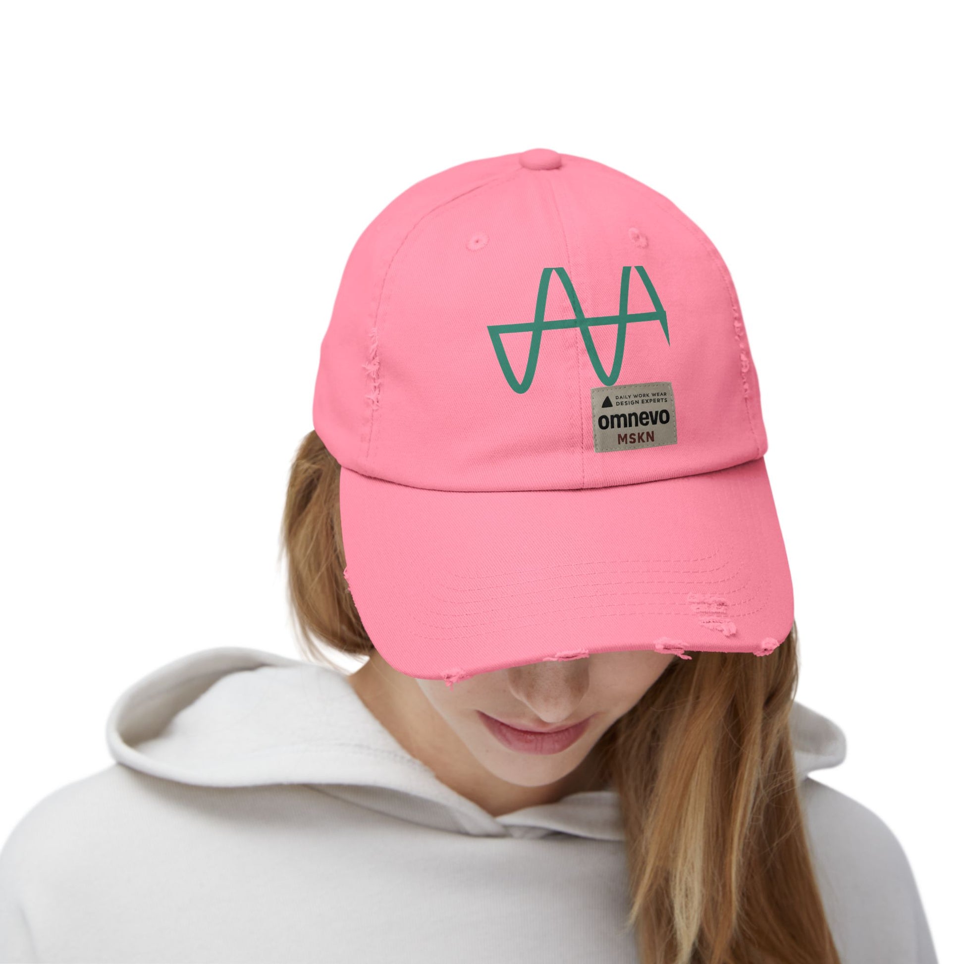 Distressed Unisex Cap with Minimalist Design, Vintage Cap, Casual Hat, Outdoor Wear, Spring/Summer Accessory