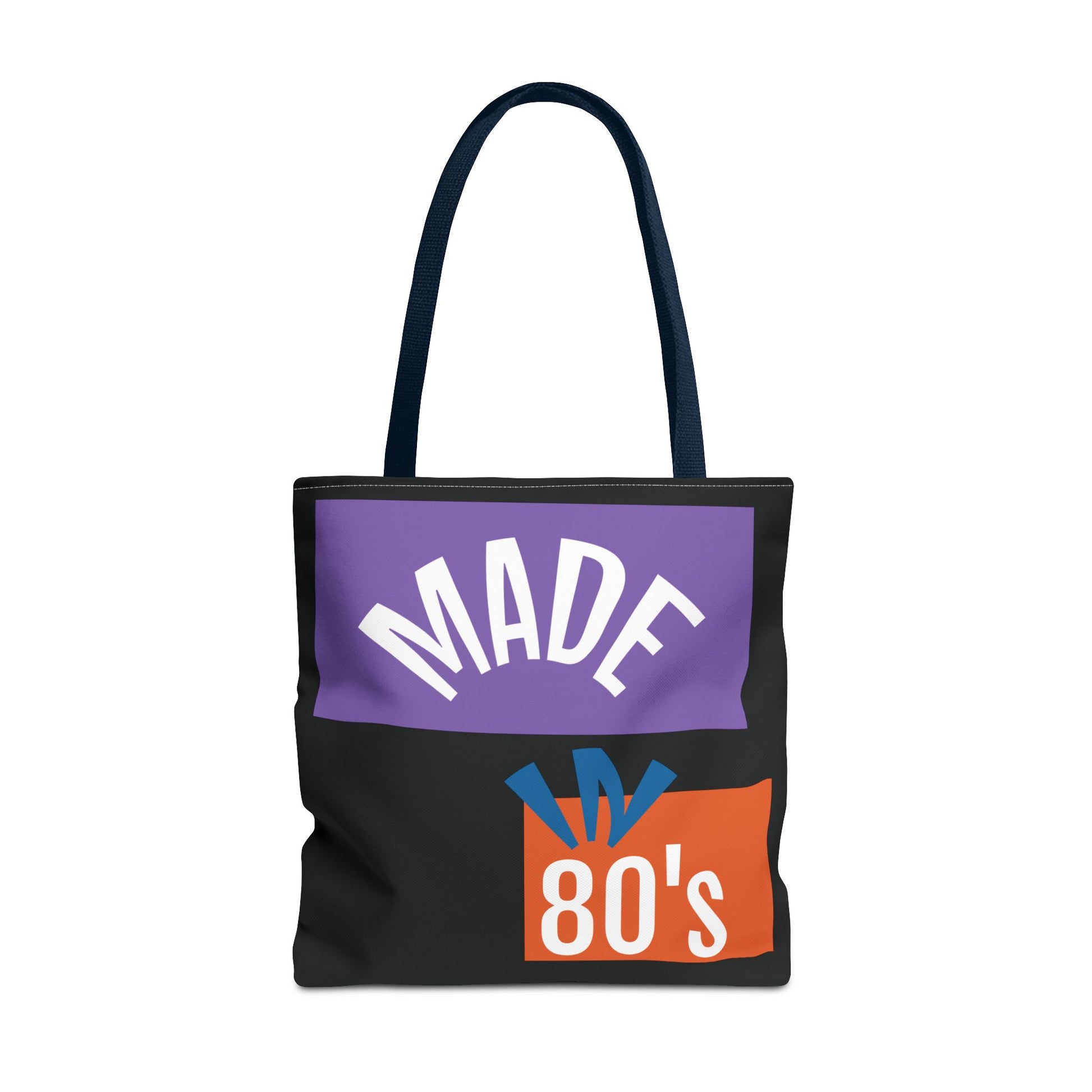 Vintage 80's Tote Bag, Retro Aesthetic Bag, Gift for 80's Lovers, Everyday Carryall, Perfect for Shopping, Beach, or Gym