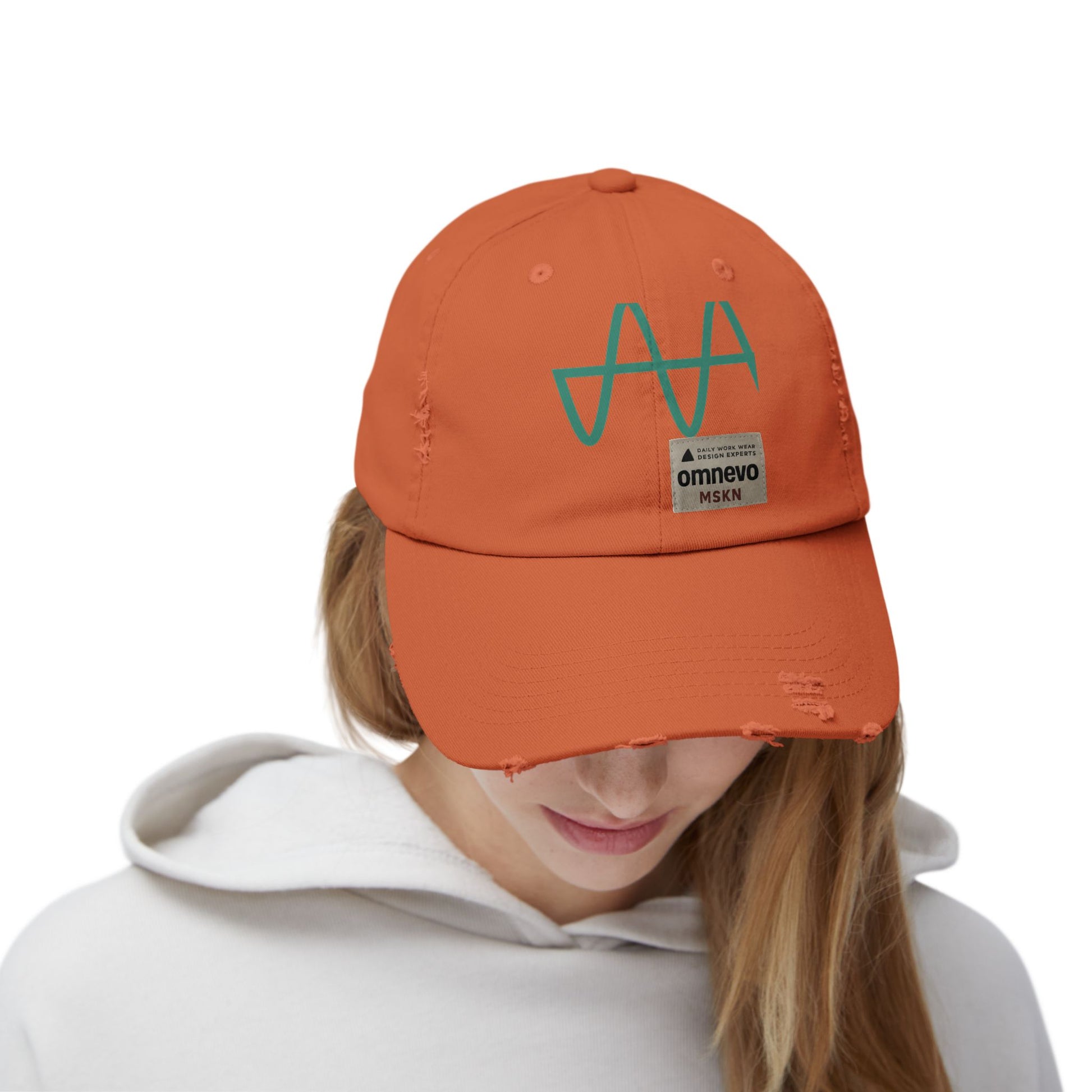 Distressed Unisex Cap with Minimalist Design, Vintage Cap, Casual Hat, Outdoor Wear, Spring/Summer Accessory