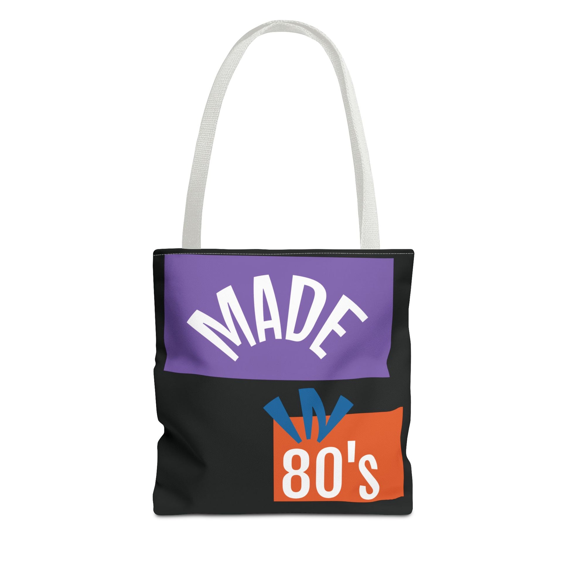 Vintage 80's Tote Bag, Retro Aesthetic Bag, Gift for 80's Lovers, Everyday Carryall, Perfect for Shopping, Beach, or Gym