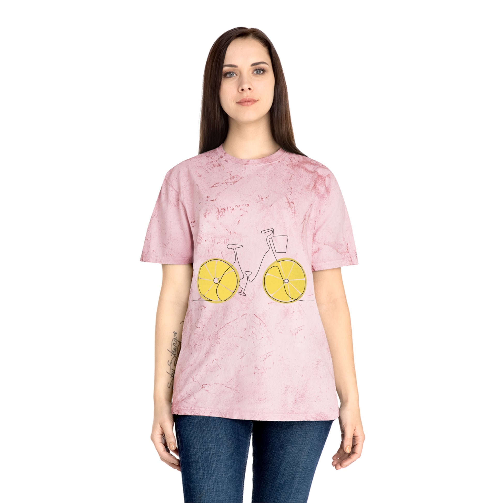Colorful Bike Vibes T-Shirt | Summer Style, Casual Wear, Festival Outfit