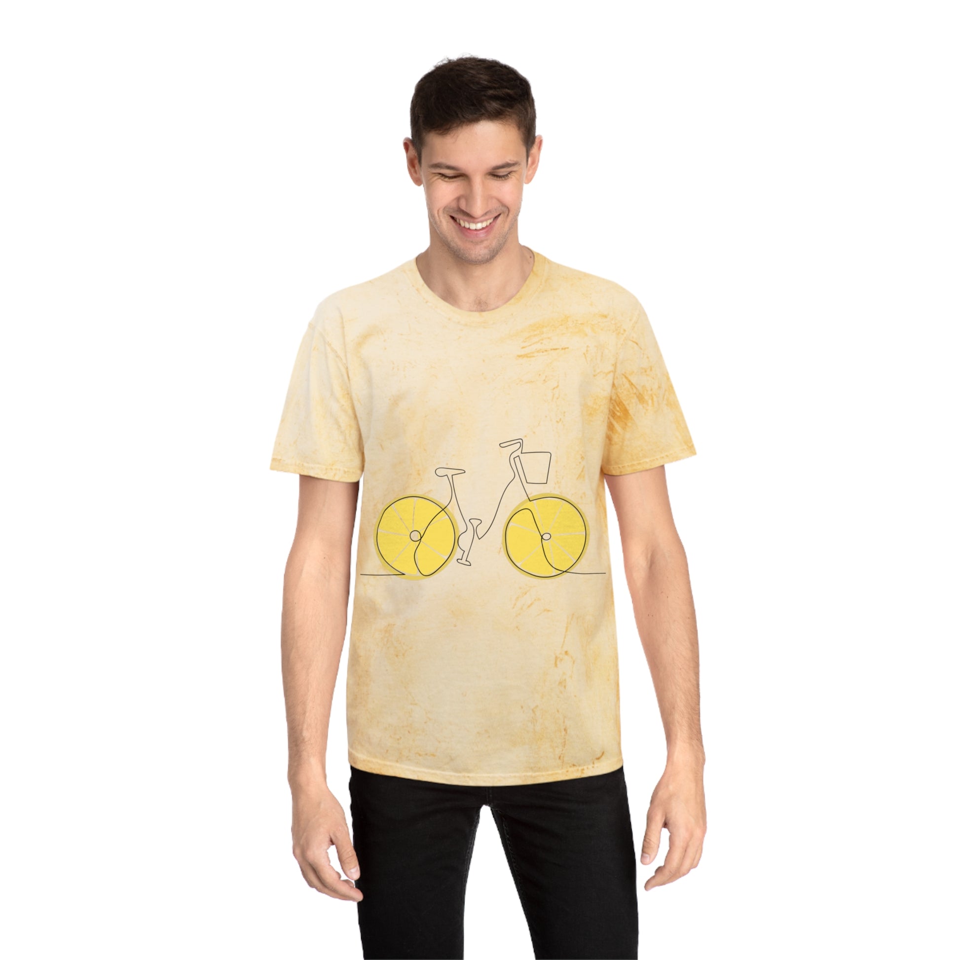 Colorful Bike Vibes T-Shirt | Summer Style, Casual Wear, Festival Outfit