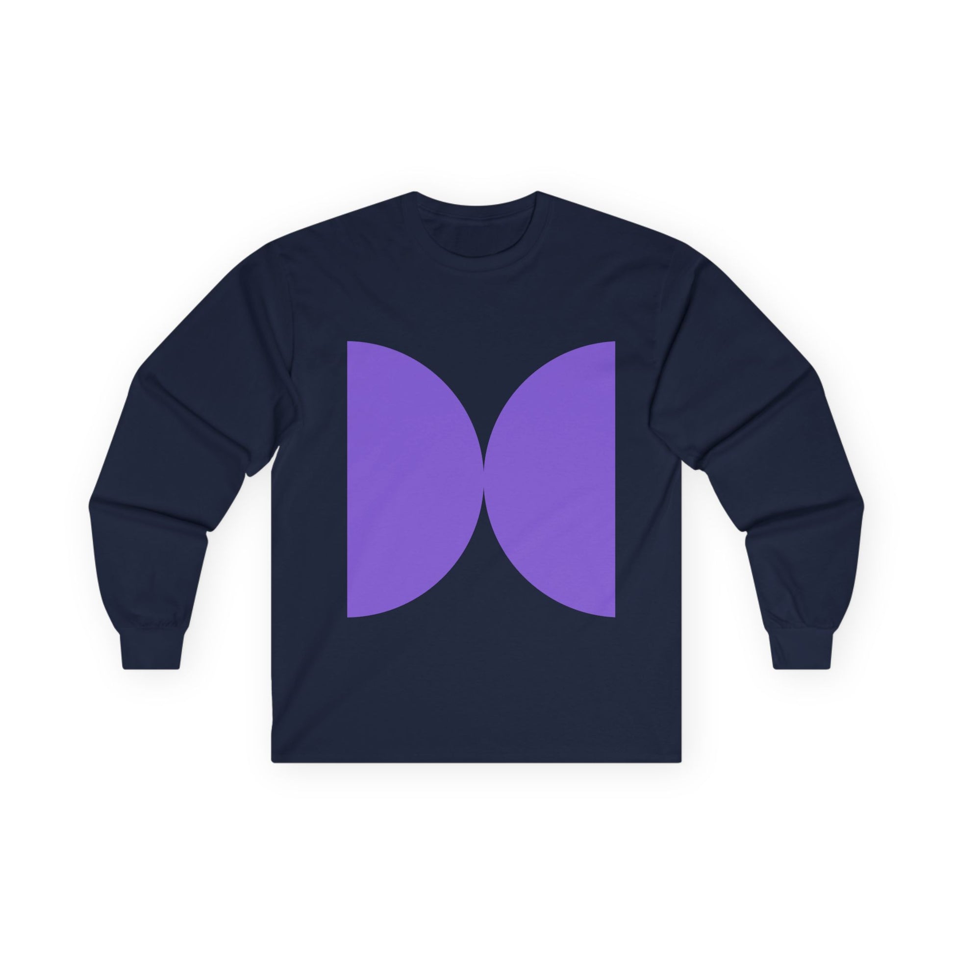 Abstract Progress Long Sleeve Tee - Unisex Cotton Shirt