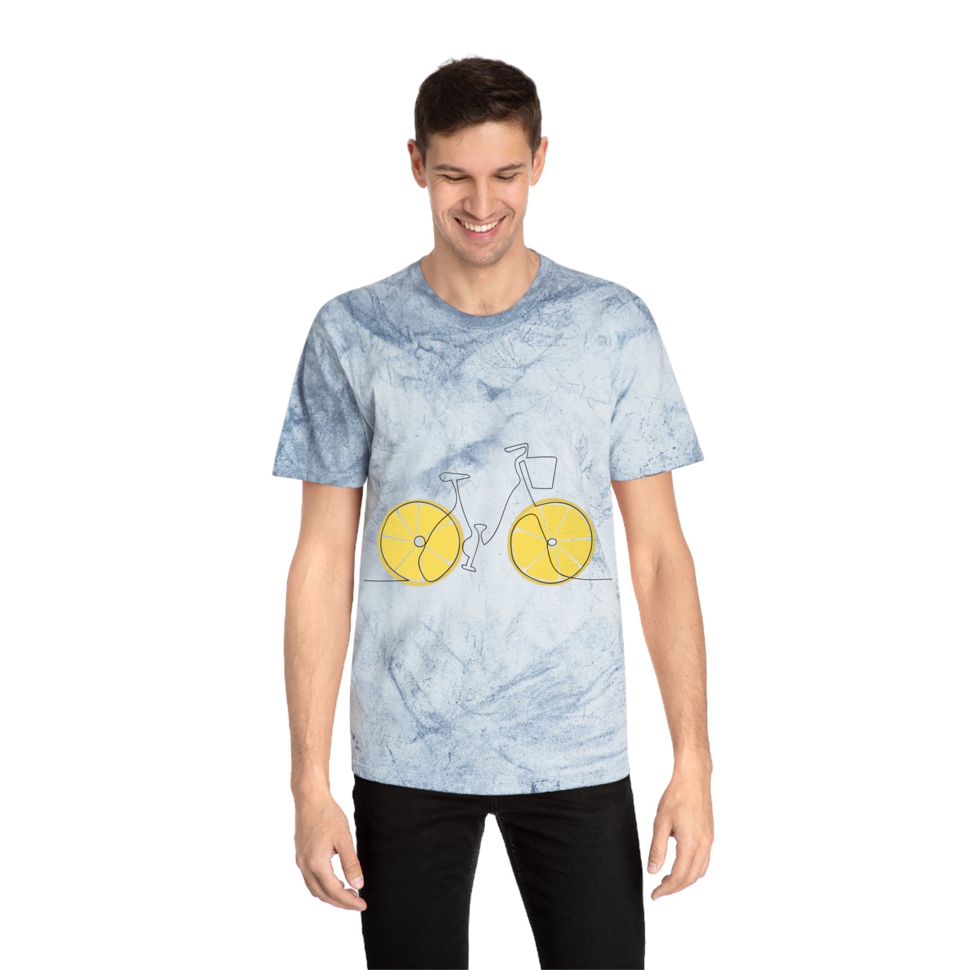 Colorful Bike Vibes T-Shirt | Summer Style, Casual Wear, Festival Outfit