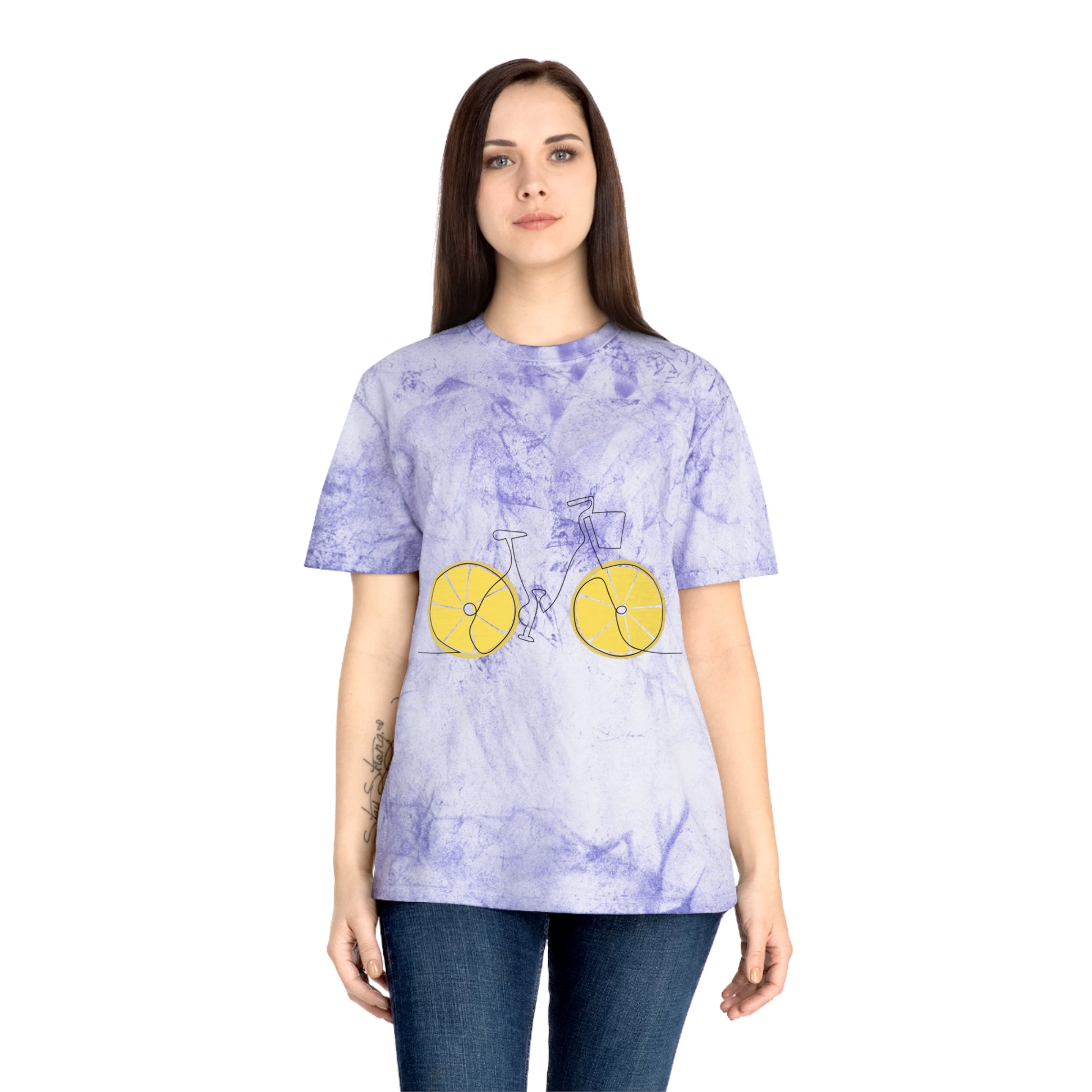 Colorful Bike Vibes T-Shirt | Summer Style, Casual Wear, Festival Outfit