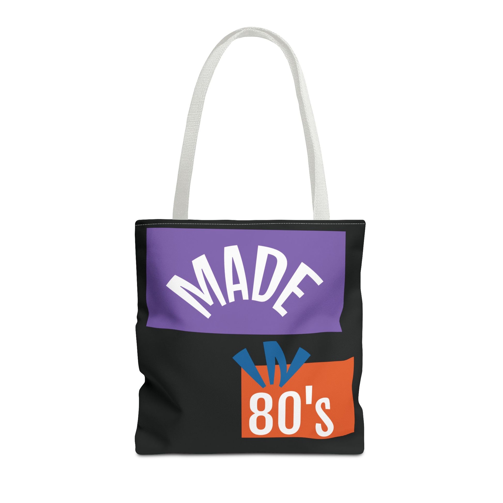 Vintage 80's Tote Bag, Retro Aesthetic Bag, Gift for 80's Lovers, Everyday Carryall, Perfect for Shopping, Beach, or Gym
