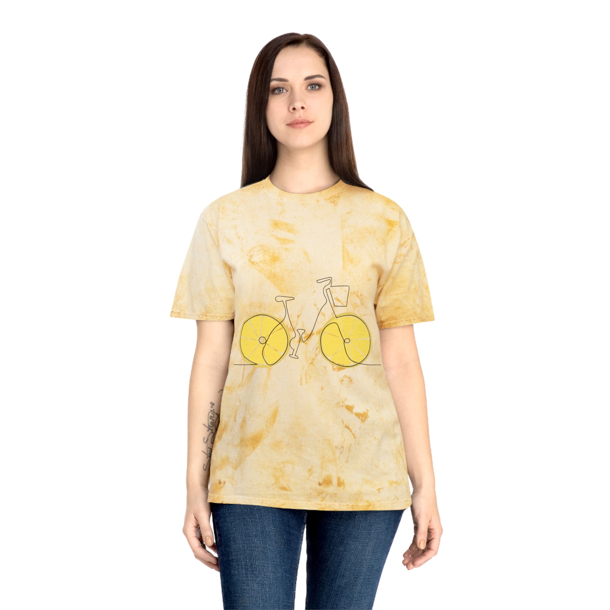 Colorful Bike Vibes T-Shirt | Summer Style, Casual Wear, Festival Outfit