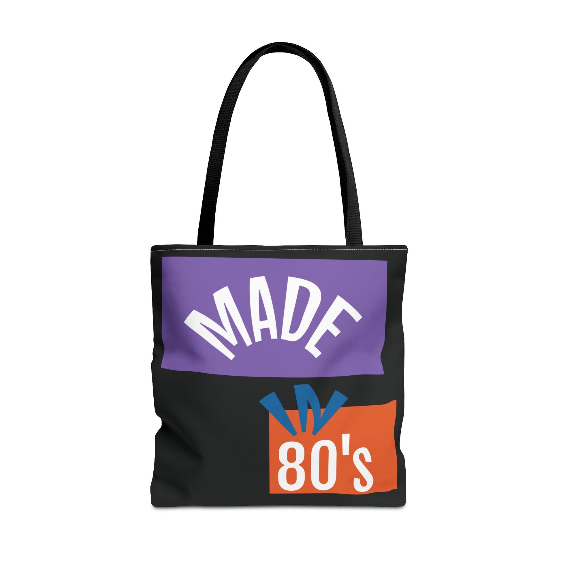 Vintage 80's Tote Bag, Retro Aesthetic Bag, Gift for 80's Lovers, Everyday Carryall, Perfect for Shopping, Beach, or Gym