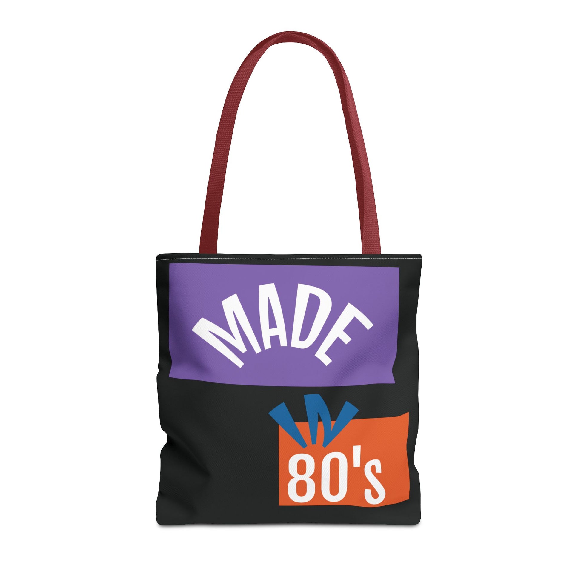 Vintage 80's Tote Bag, Retro Aesthetic Bag, Gift for 80's Lovers, Everyday Carryall, Perfect for Shopping, Beach, or Gym