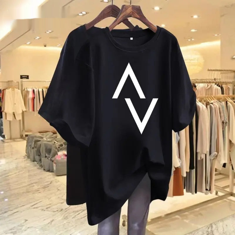 Summer Men's Fashion Print T-shirt