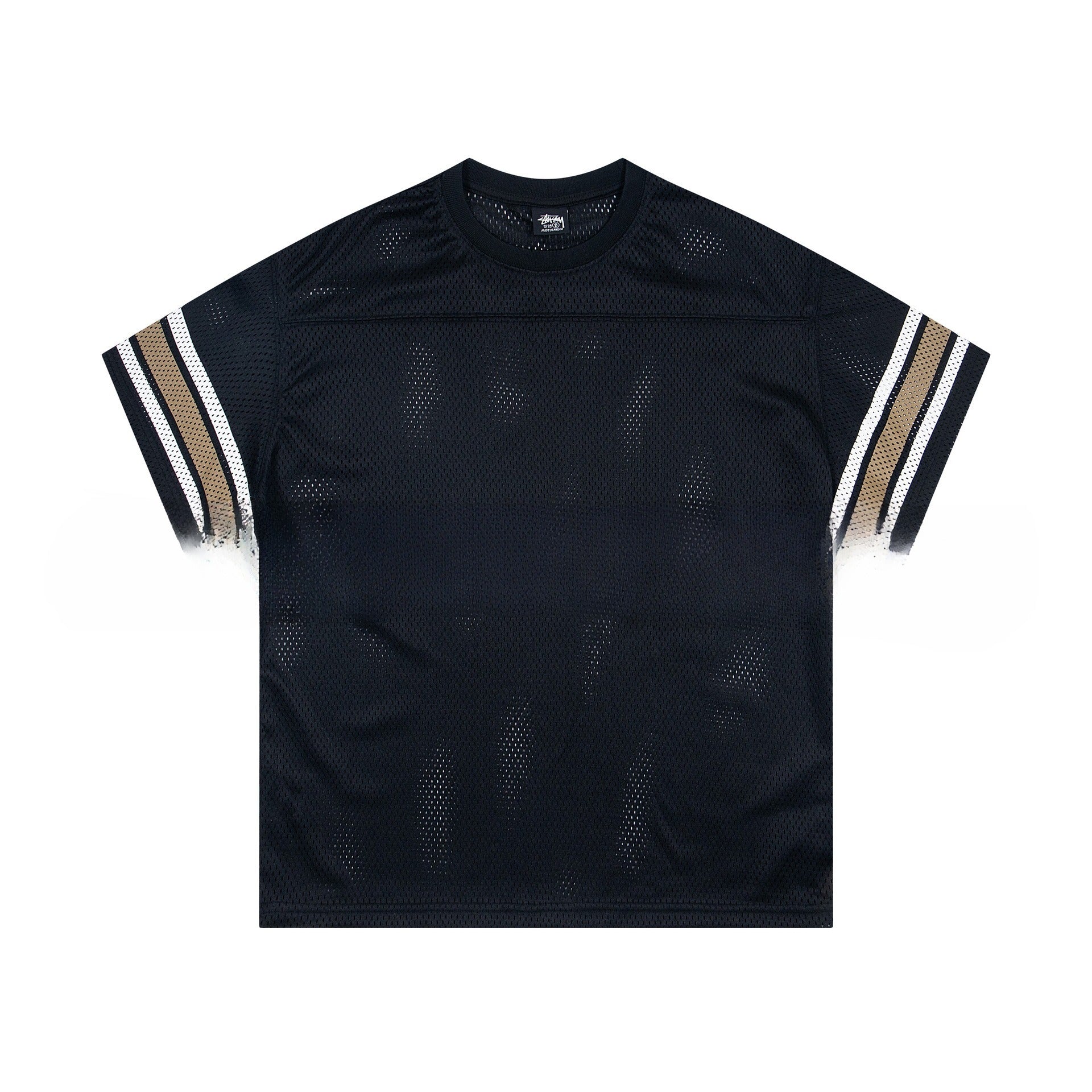 Sports And Leisure Jersey Letter Printing Simple Short Sleeve