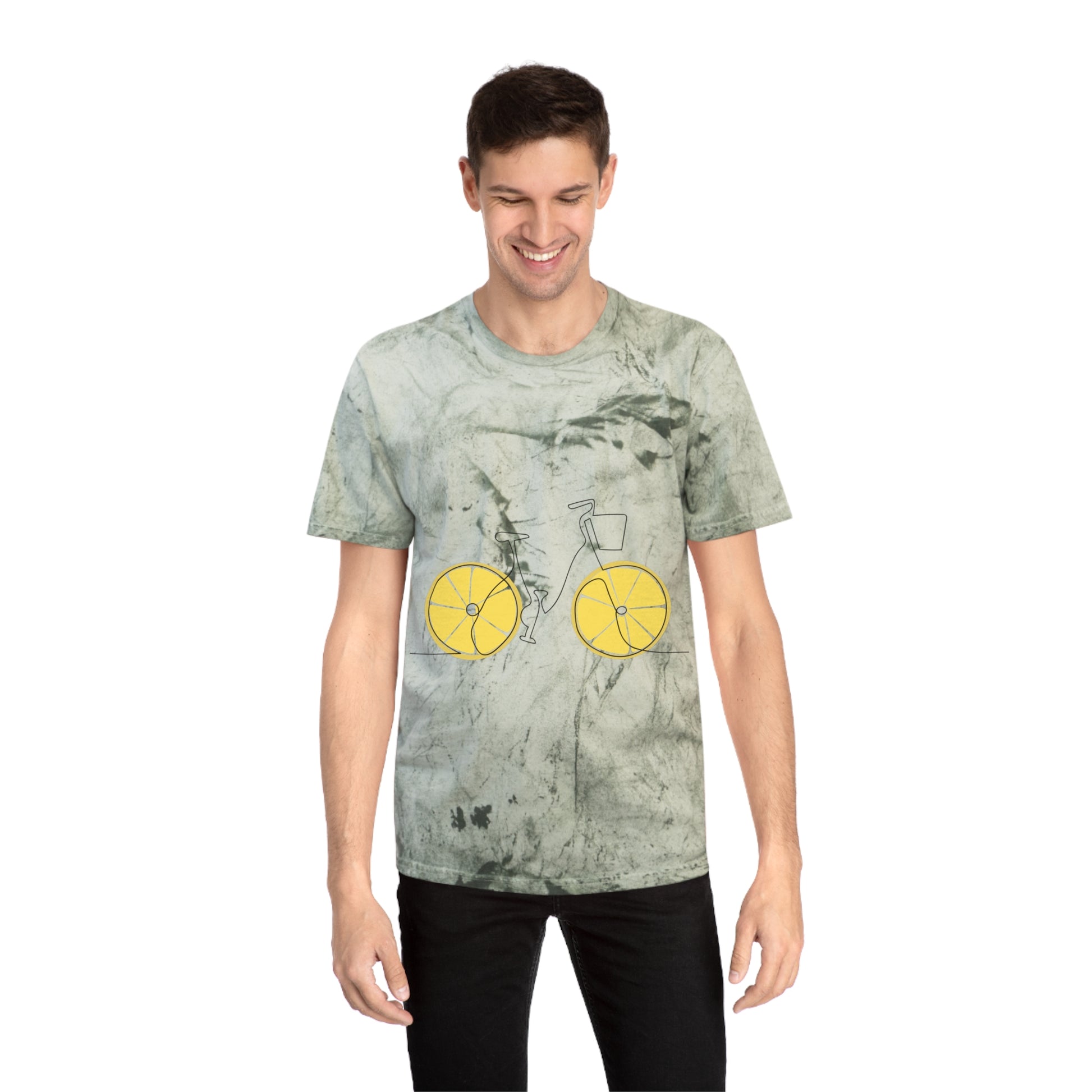 Colorful Bike Vibes T-Shirt | Summer Style, Casual Wear, Festival Outfit