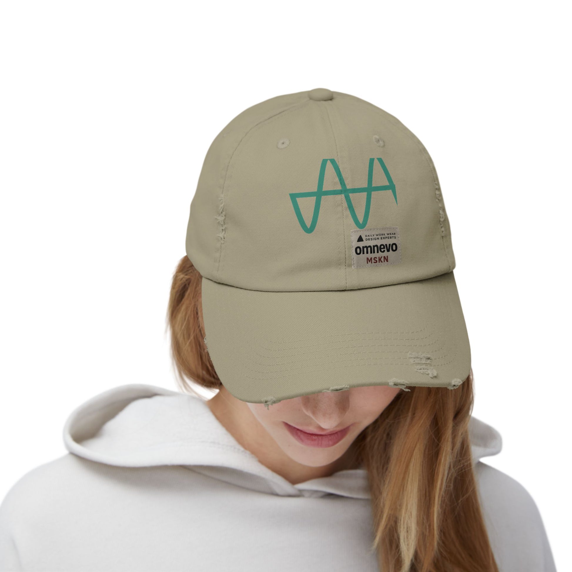 Distressed Unisex Cap with Minimalist Design, Vintage Cap, Casual Hat, Outdoor Wear, Spring/Summer Accessory