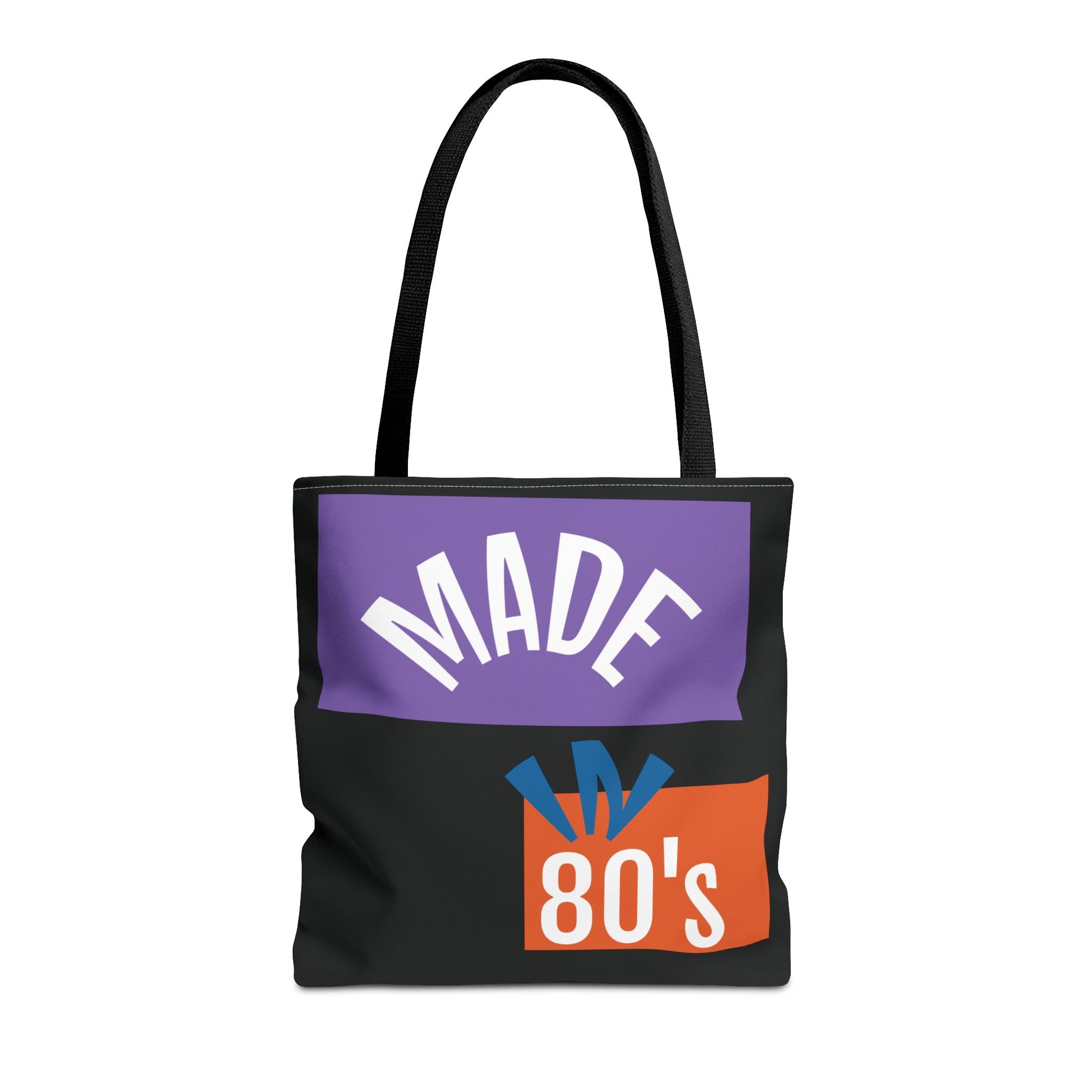 Vintage 80's Tote Bag, Retro Aesthetic Bag, Gift for 80's Lovers, Everyday Carryall, Perfect for Shopping, Beach, or Gym