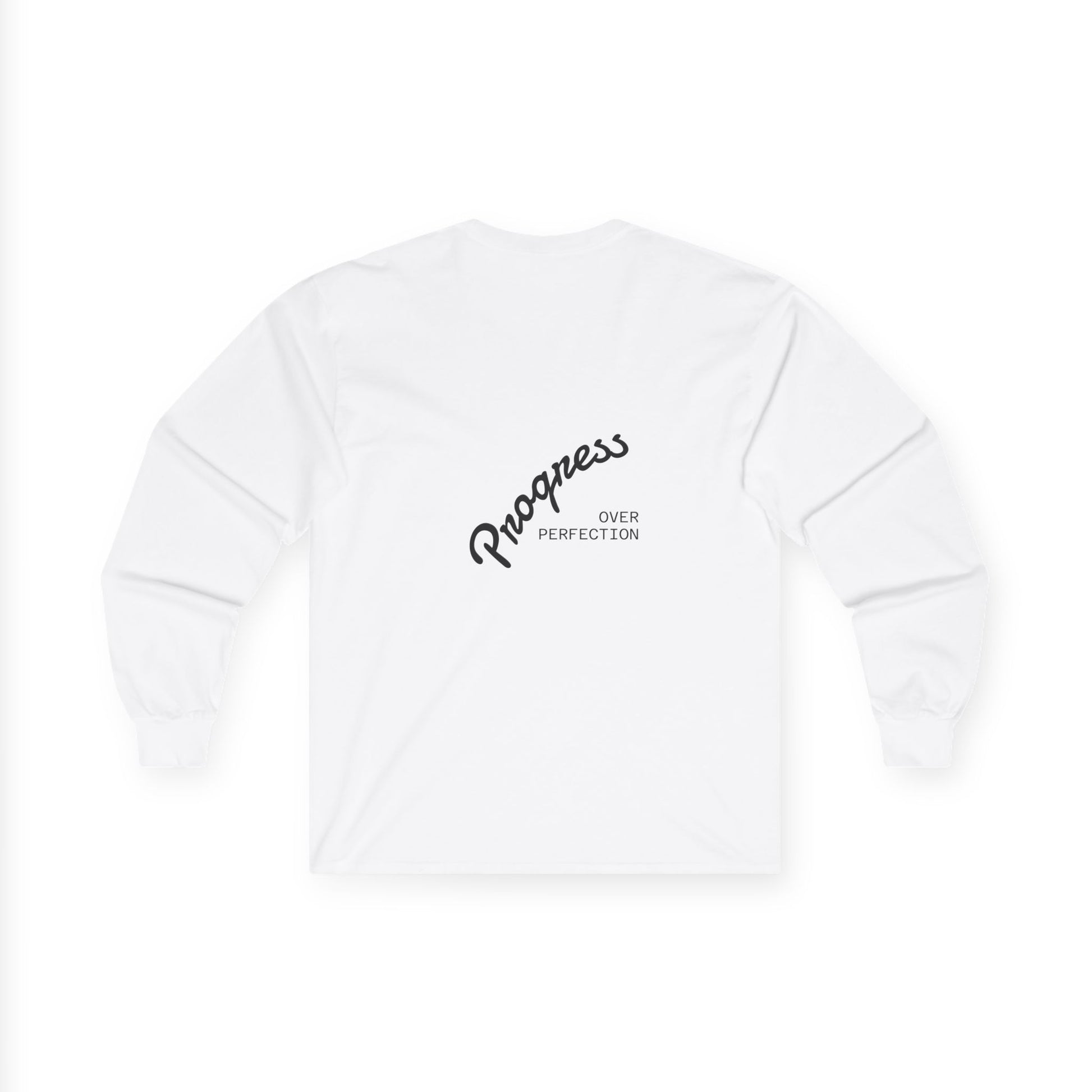 Abstract Progress Long Sleeve Tee - Unisex Cotton Shirt