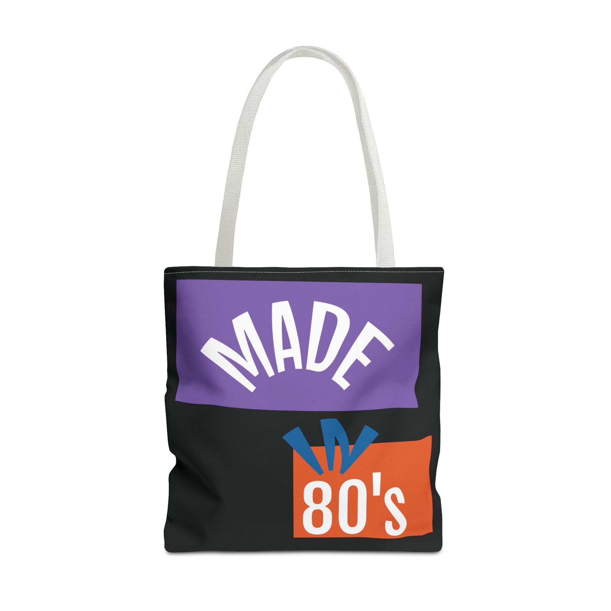Vintage 80's Tote Bag, Retro Aesthetic Bag, Gift for 80's Lovers, Everyday Carryall, Perfect for Shopping, Beach, or Gym