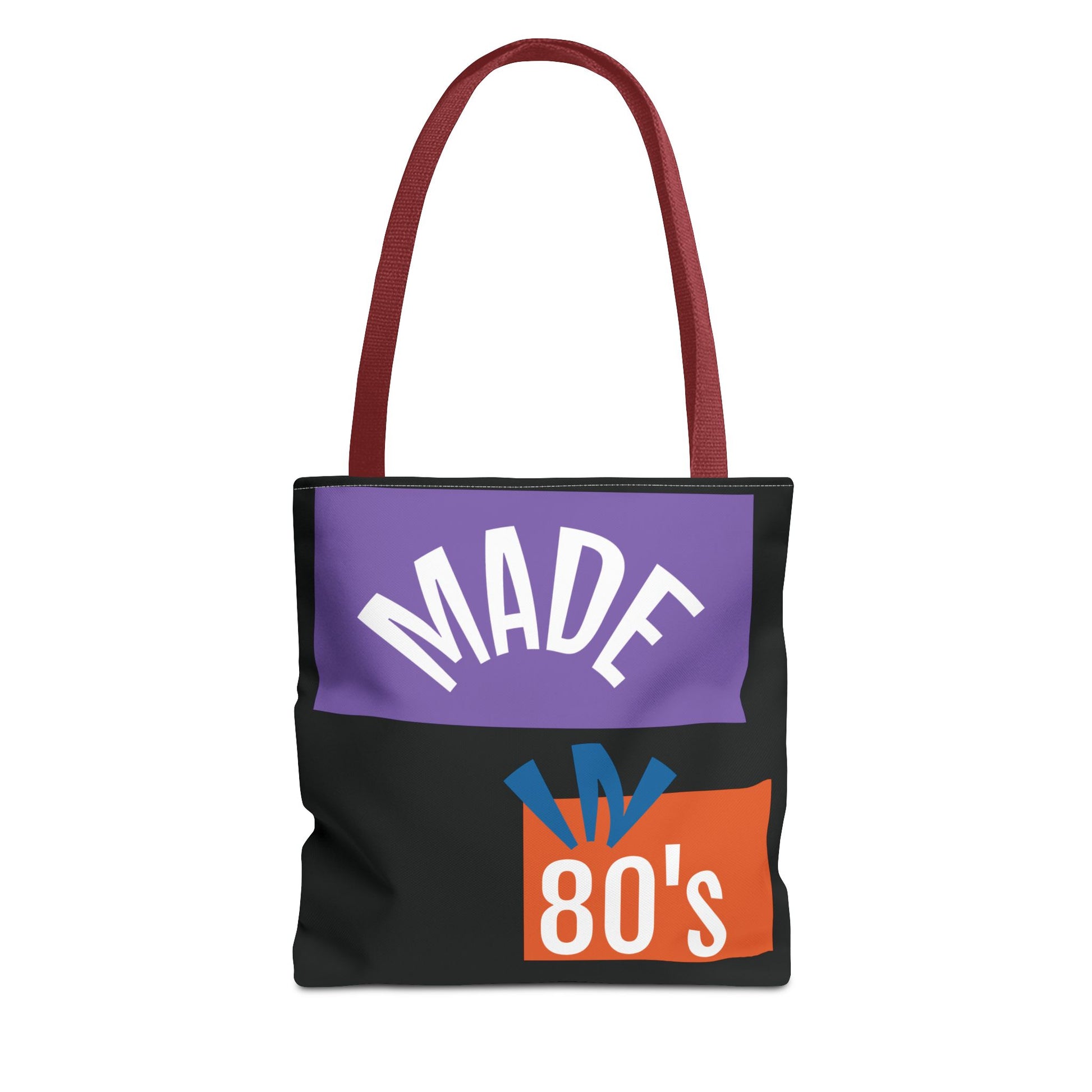 Vintage 80's Tote Bag, Retro Aesthetic Bag, Gift for 80's Lovers, Everyday Carryall, Perfect for Shopping, Beach, or Gym