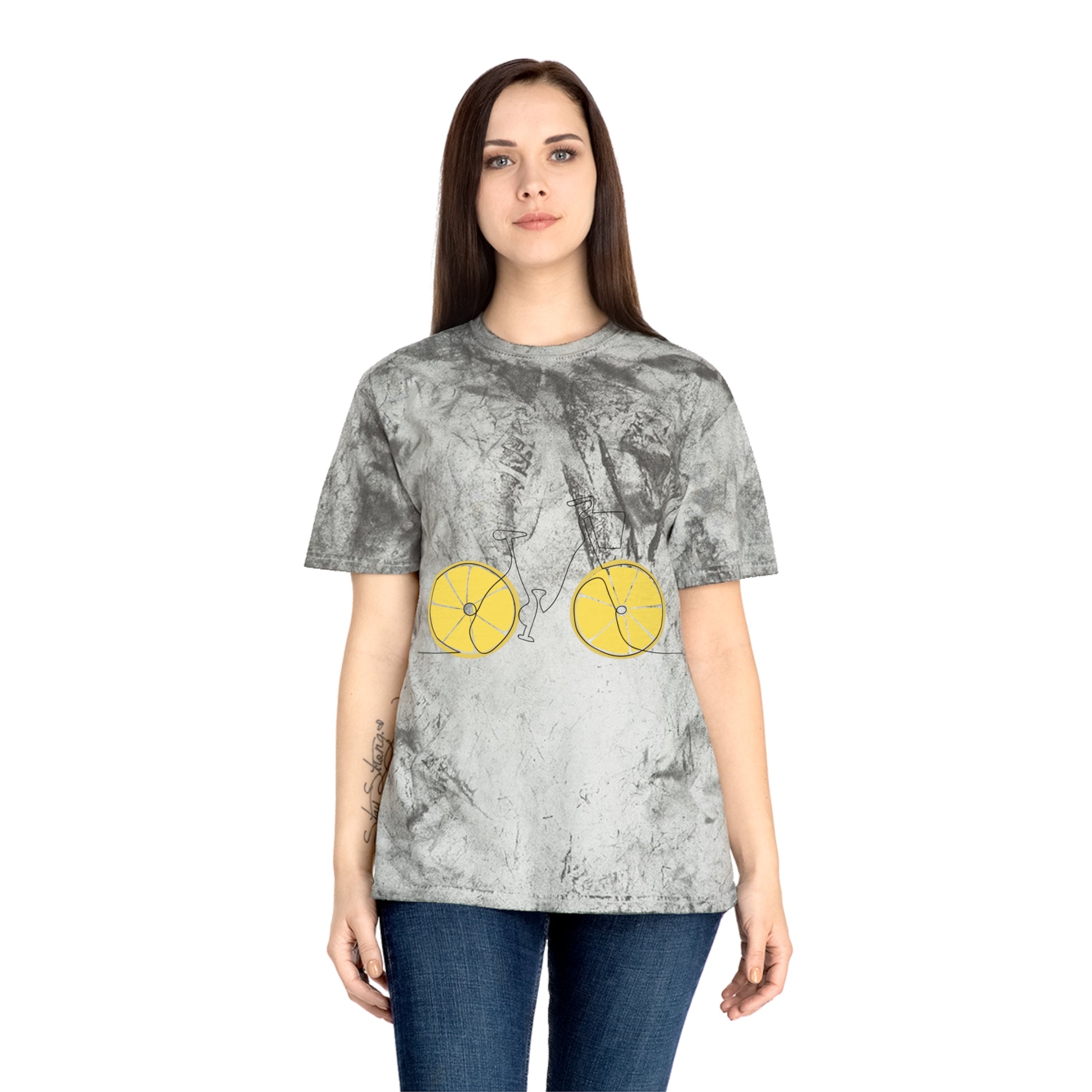 Colorful Bike Vibes T-Shirt | Summer Style, Casual Wear, Festival Outfit
