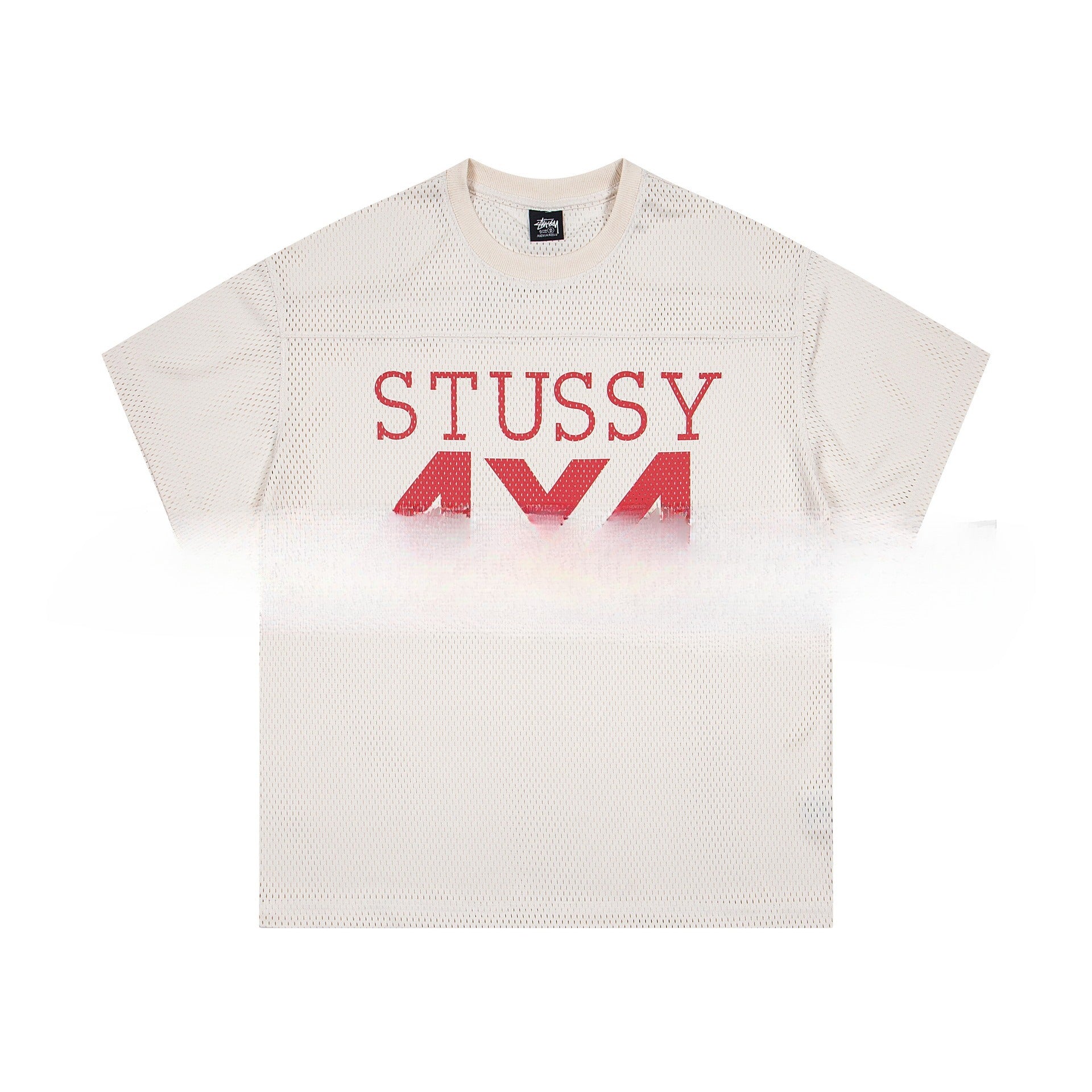 Sports And Leisure Jersey Letter Printing Simple Short Sleeve