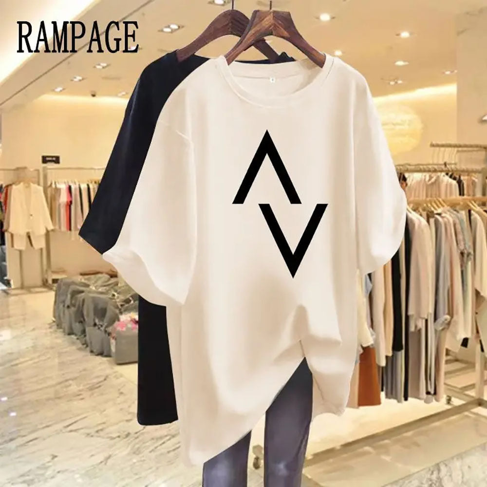 Summer Men's Fashion Print T-shirt
