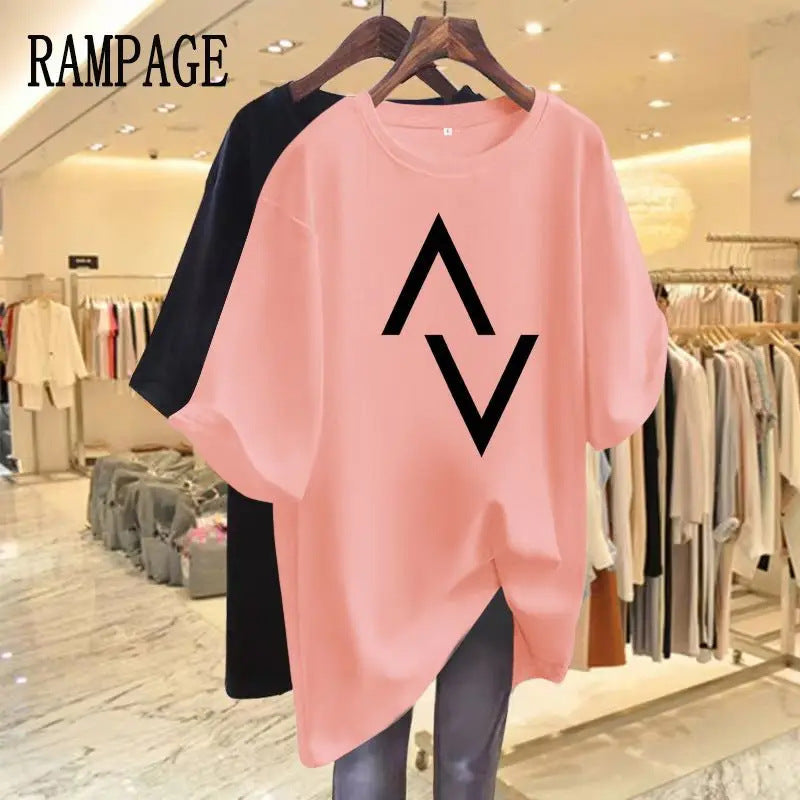 Summer Men's Fashion Print T-shirt
