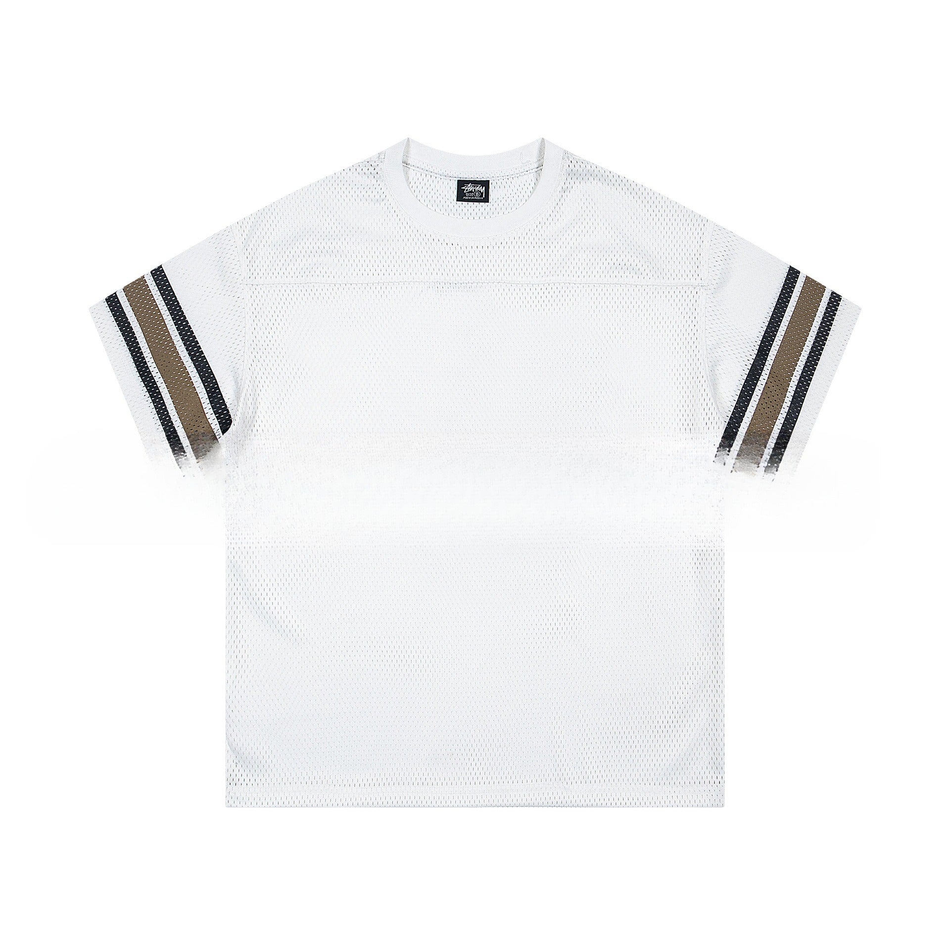 Sports And Leisure Jersey Letter Printing Simple Short Sleeve