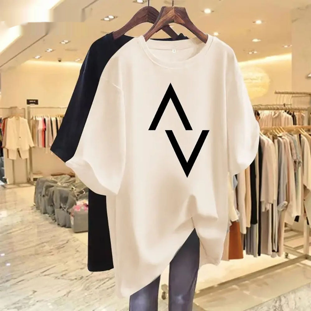 Summer Men's Fashion Print T-shirt