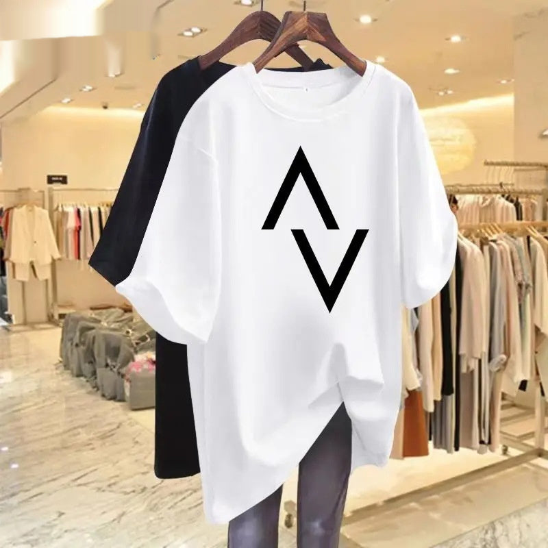 Summer Men's Fashion Print T-shirt